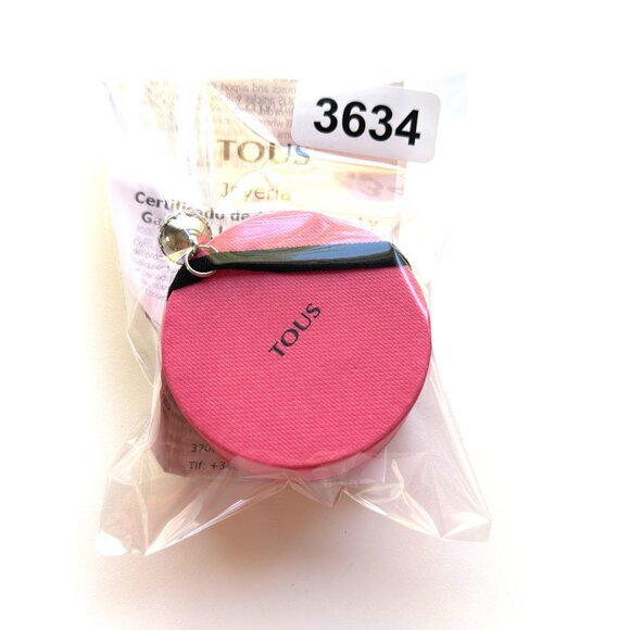 3634 TOUS EARRINGS MOTHER OF PEARL JEWELRY - Picture 5 of 5